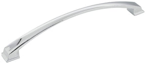 Jeffrey Alexander 944-224PC 224 mm Center-to-Center Polished Chrome Arched Roman Cabinet Pull