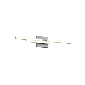 Kuzco VL52727-WT ANELLO MINOR 27" VANITY WALNUT 20W 120VAC WITH LED DRIVER 3000K 90CRI