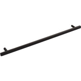 Jeffrey Alexander 845-305MB 305 mm Center-to-Center Matte Black Square Dominique Cabinet Bar Pull