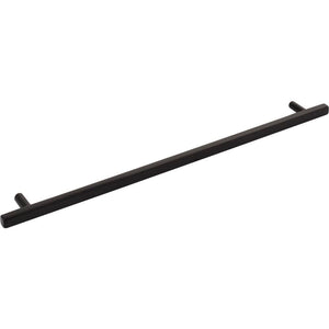 Jeffrey Alexander 845-305MB 305 mm Center-to-Center Matte Black Square Dominique Cabinet Bar Pull