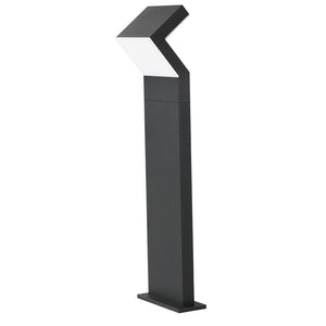 VONN Lighting 32" Modern VOB226088BL 100-277V 17-Watt ETL Certified Integrated LED Outdoor Bollard in Matte Black