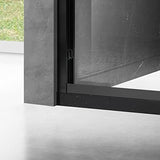 Essence 60'' * 76'' Framed Shower Door (Matte Black)