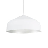 Kuzco PD9117-WH/SV HELENA 17" PD White/Silver 120V ELV LED 3000K 90CRI 38W
