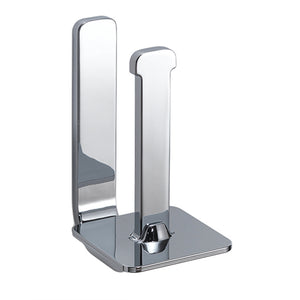 Toilet Paper Holder, Polished Chrome, Vertical