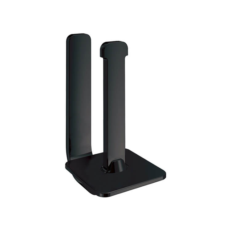 Toilet Paper Holder, Matte Black, Vertical
