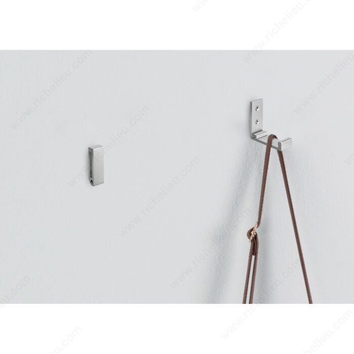 Richelieu RH156070195 Retractable Metal Hook - 1560, Brushed Nickel