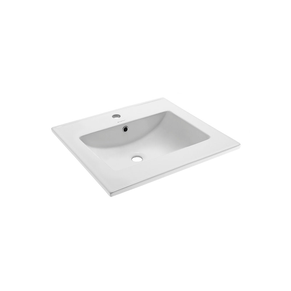 Ceramic Vanity Top 24 with Single Faucet Hole