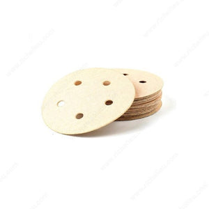 Richelieu ED850080 EKA5000 Sanding Disc, Without Holes, 80, Stick-On, 5 in