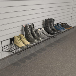 Onward 29111BC Angled Shoe Shelf for Slatwall
