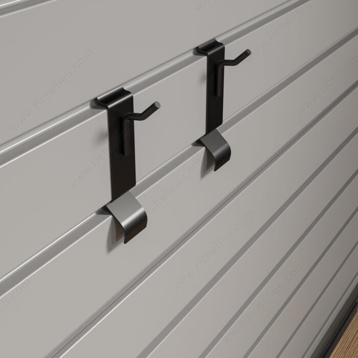 Onward 29137BC Snap Hook for Slatwall, 1 in