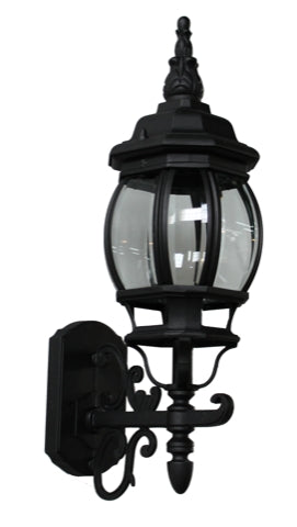 Classico Outdoor Wall Light - Black / 20.00