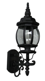 Classico Outdoor Wall Light - Black / 20.00