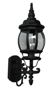 Classico Outdoor Wall Light - Black / 20.00