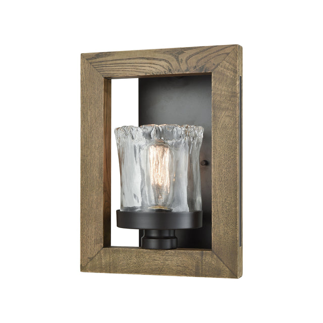 Elk 33070/1 Timberwood 13'' High 1-Light Sconce - Oil Rubbed Bronze