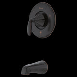 Winfield 1-Handle Tub Only Trim Kit in Tuscan Bronze