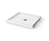 MAAX 420039-501-001-000 B3X 4236 Acrylic Alcove Shower Base with Center Drain in White