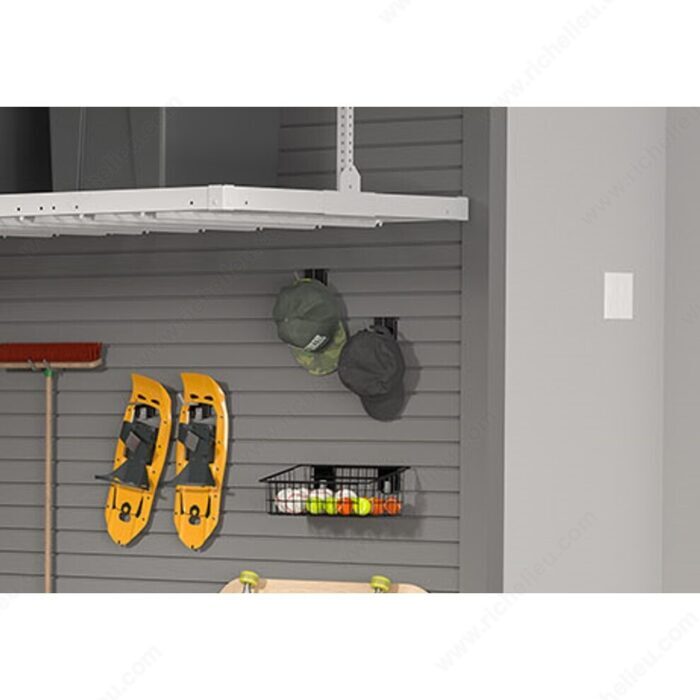 Onward 29117BC 4" Single Hook for Slatwall