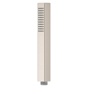 Modern Square Single Function Hand Shower Wand in Brushed Nickel