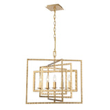 Capri 5 Light Antique Gold Chandelier 336-GA