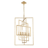 Capri 7 Light Antique Gold Chandelier 339-GA