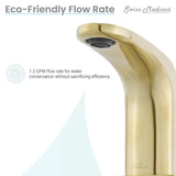 Chateau 8 in. Widespread, 2-Handle, Bathroom Faucet in Brushed Gold