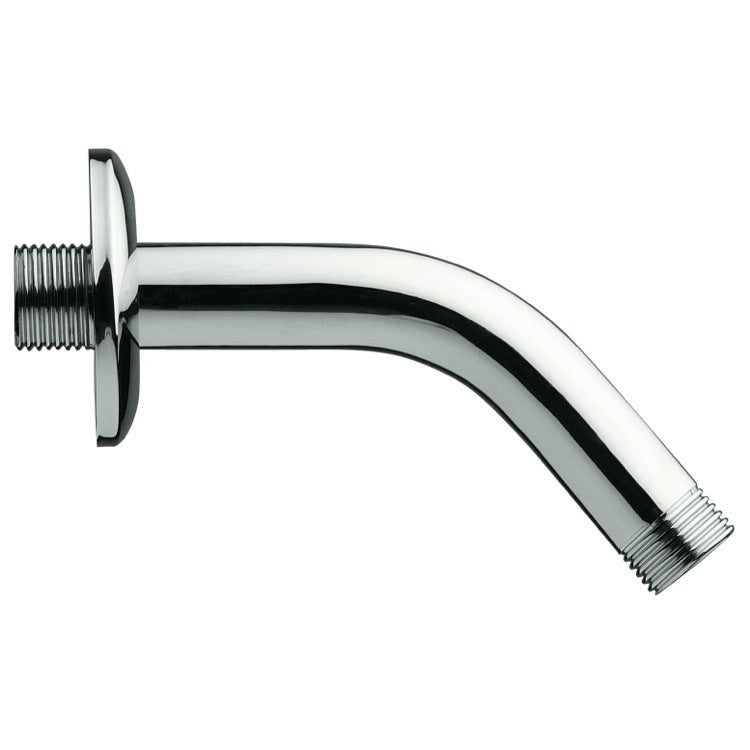 Wall Mounted Tube Shower Arm With Wall Flange