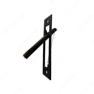 Onward 89SJ072SN185 Lever Jamb Bolt for Pocket Door, Satin Nickel
