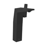 Carre Single Hole, Single-Handle, High Arc Bathroom Faucet in Matte Black