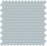 Anatolia Tile Element Skylight Penny Round Glass Mosaics. 1 Sheet = .96 Sq. Ft. 3001-0080-0 (35-105)  - premium natural stone mosaic tile from Anatolia Tile, available at PoshHaus showroom in Keene, NH