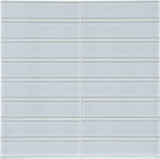 Anatolia Tile 1.5 X 6 Inch Element Skylight Stacked Glass Mosaics. 1 Sheet = .96 Sq. Ft. 3001-0082-0 (35-121)  - premium natural stone mosaic tile from Anatolia Tile, available at PoshHaus showroom in Keene, NH