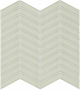 Anatolia Tile Element Sand Chevron Glass Mosaics. 1 Sheet = .96 Sq. Ft. 3001-0069-0 (35-126)  - premium natural stone mosaic tile from Anatolia Tile, available at PoshHaus showroom in Keene, NH