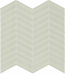 Element Sand Chevron Glass Mosaics. 1 Sheet = .96 Sq. Ft. (35-126)