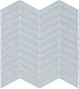 Anatolia Tile Element Skylight Chevron Glass Mosaics. 1 Sheet = .96 Sq. Ft. 3001-0083-0 (35-129)  - premium natural stone mosaic tile from Anatolia Tile, available at PoshHaus showroom in Keene, NH