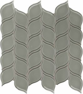 Element Smoke Petal Glass Mosaics. 1 Sheet = .94 Sq. Ft. (35-132)