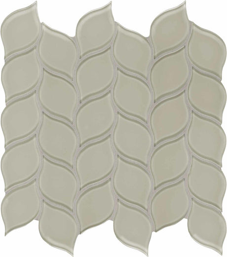 Anatolia Tile Element Earth Petal Glass Mosaics. 1 Sheet = .94 Sq. Ft. 3001-0038-0 (35-133)  - premium natural stone mosaic tile from Anatolia Tile, available at PoshHaus showroom in Keene, NH