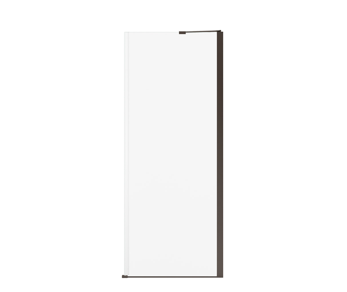 MAAX 139581-900-173-000 Reveal Sleek 71 Return Panel for 32 in. Base with Clear glass in Dark Bronze