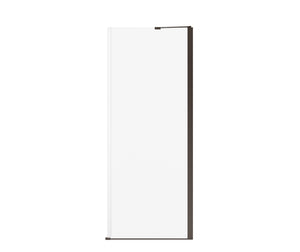 MAAX 139581-900-173-000 Reveal Sleek 71 Return Panel for 32 in. Base with Clear glass in Dark Bronze