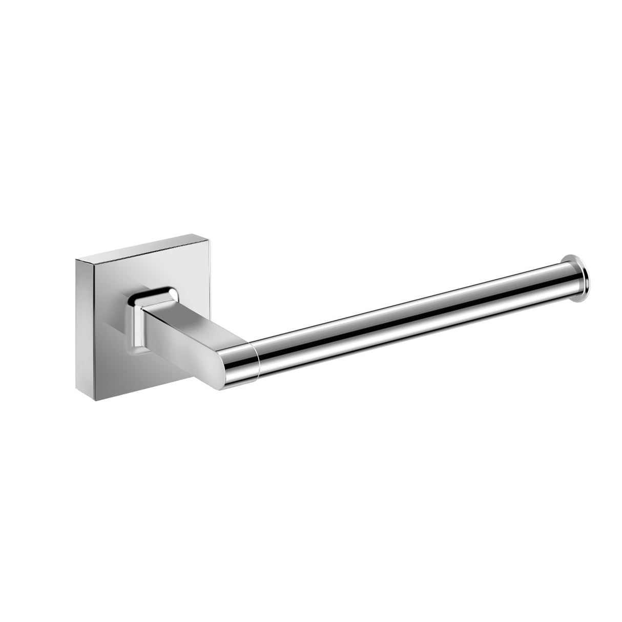 DAX Milan Brass Toilet Paper Holder Right Opening Square Line, Brushed Nickel DAX-GDC160156-BN