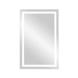 Aptations 355-40-3624HW Classic Backlit Vanity - Glass