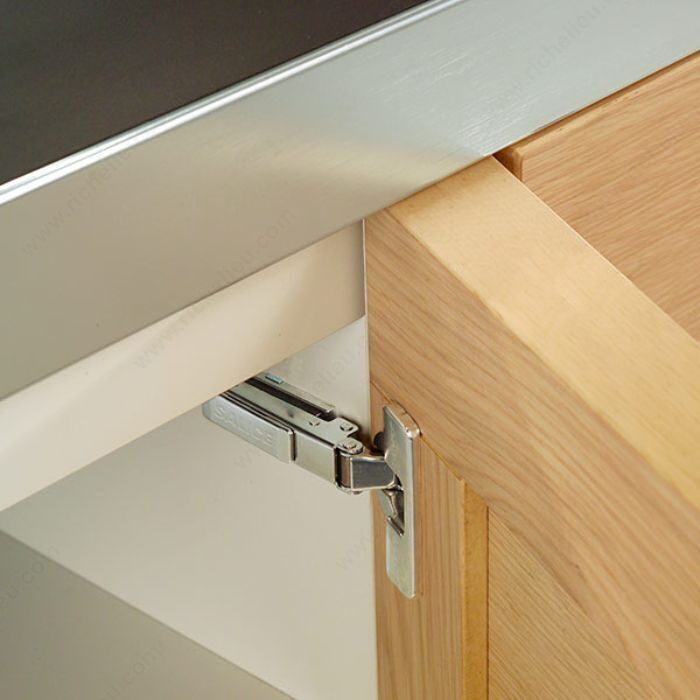 Salice H094C2PAA99 200 Series - Concealed Hinges 94° for Thick Door, Free Swing, Full Overlay, Screw-On, 0 in