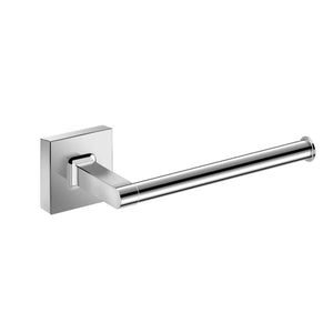 DAX Milan Brass Toilet Paper Holder Right Opening Square Line, Chrome DAX-GDC160156-CR