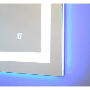 Aptations 35401HW Neo Classic Back-Lit Mirror - Glass