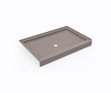 Swanstone SS-3248 32 x 48 Swanstone Alcove Shower Pan with Center Drain Clay SF03248MD.212