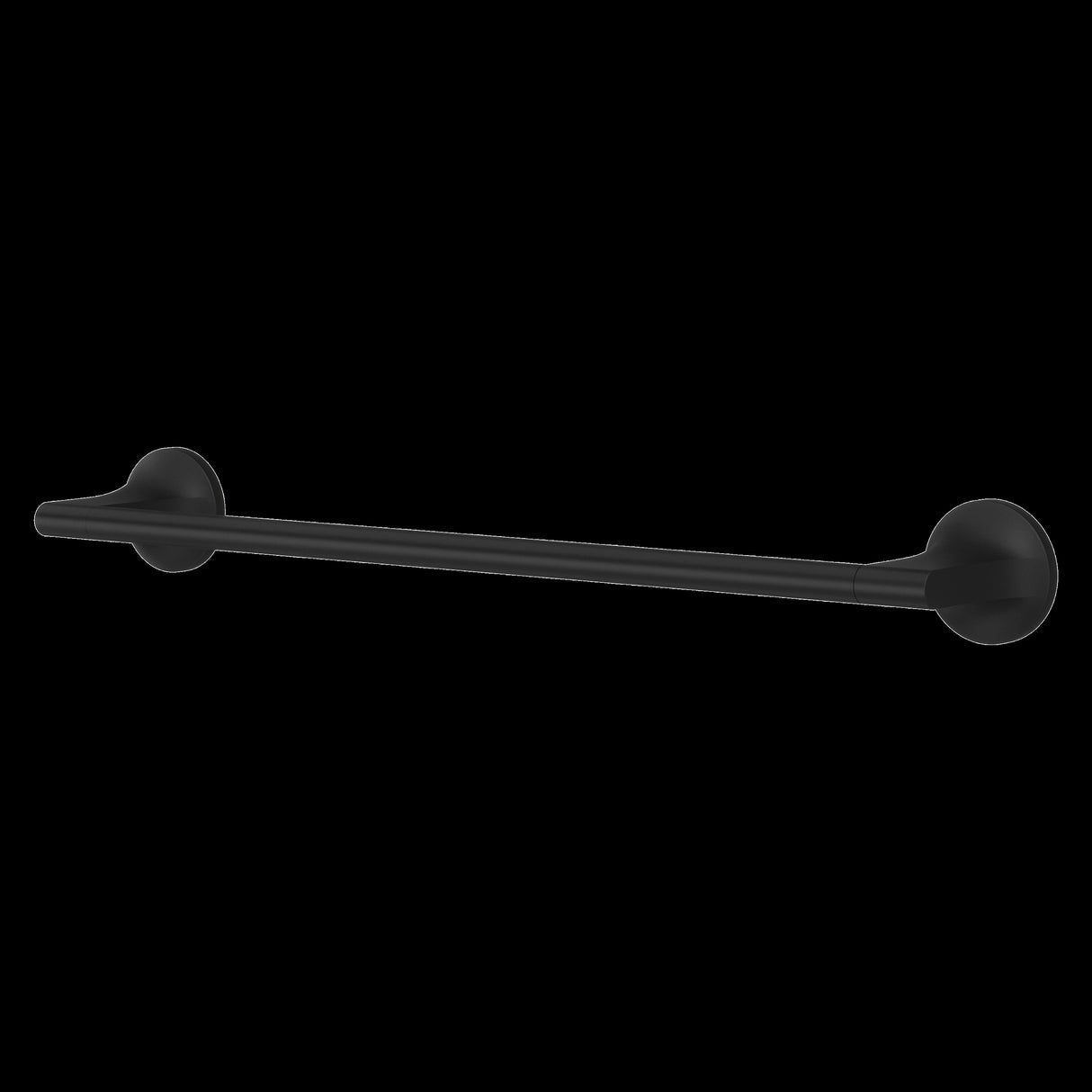 Pfirst Modern 18" Towel Bar in Matte Black