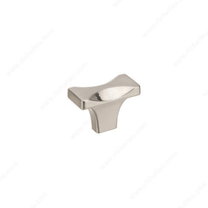Richelieu BP237045195 Modern Metal Knob - 2370, Brushed Nickel