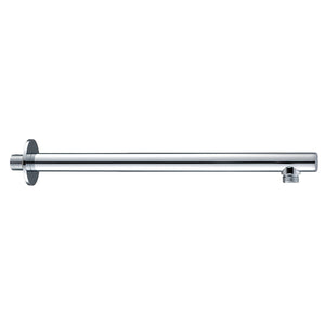 DAX Brass Round Shower Arm, 12", Chrome DAX-1053-300-CR