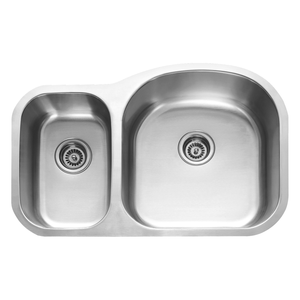DAX 30/70 Double Bowl Undermount Kitchen Sink DAX-3121R