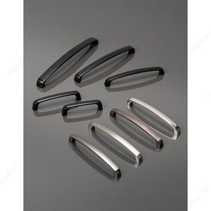 Richelieu BP82076195 Modern Metal Pull - 820, Brushed Nickel, 3 in, 3 3/8 in, 7/16 in