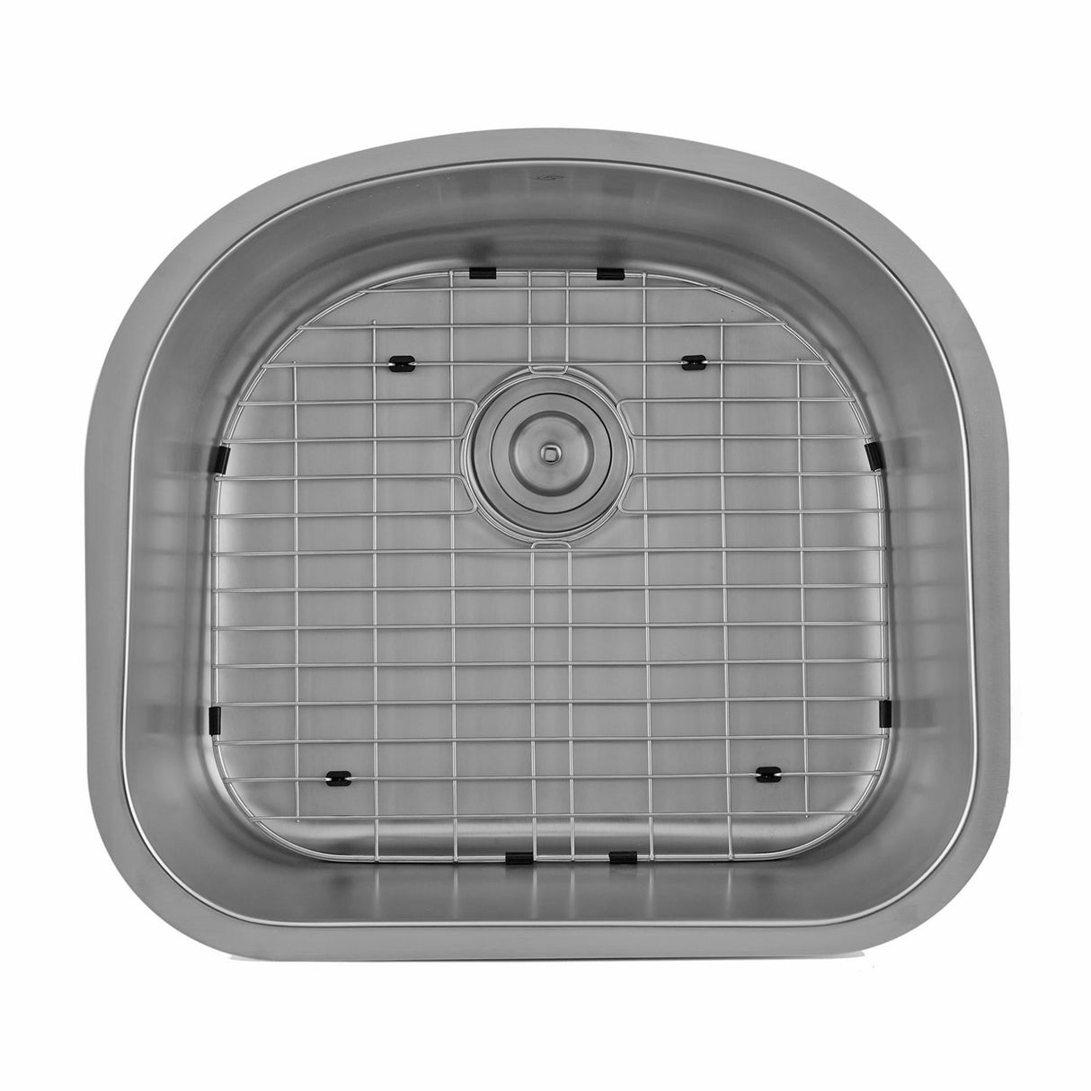 DAX Stainless Steel Single Bowl Undermount Kitchen Sink, Brushed Stainless Steel DAX-2321