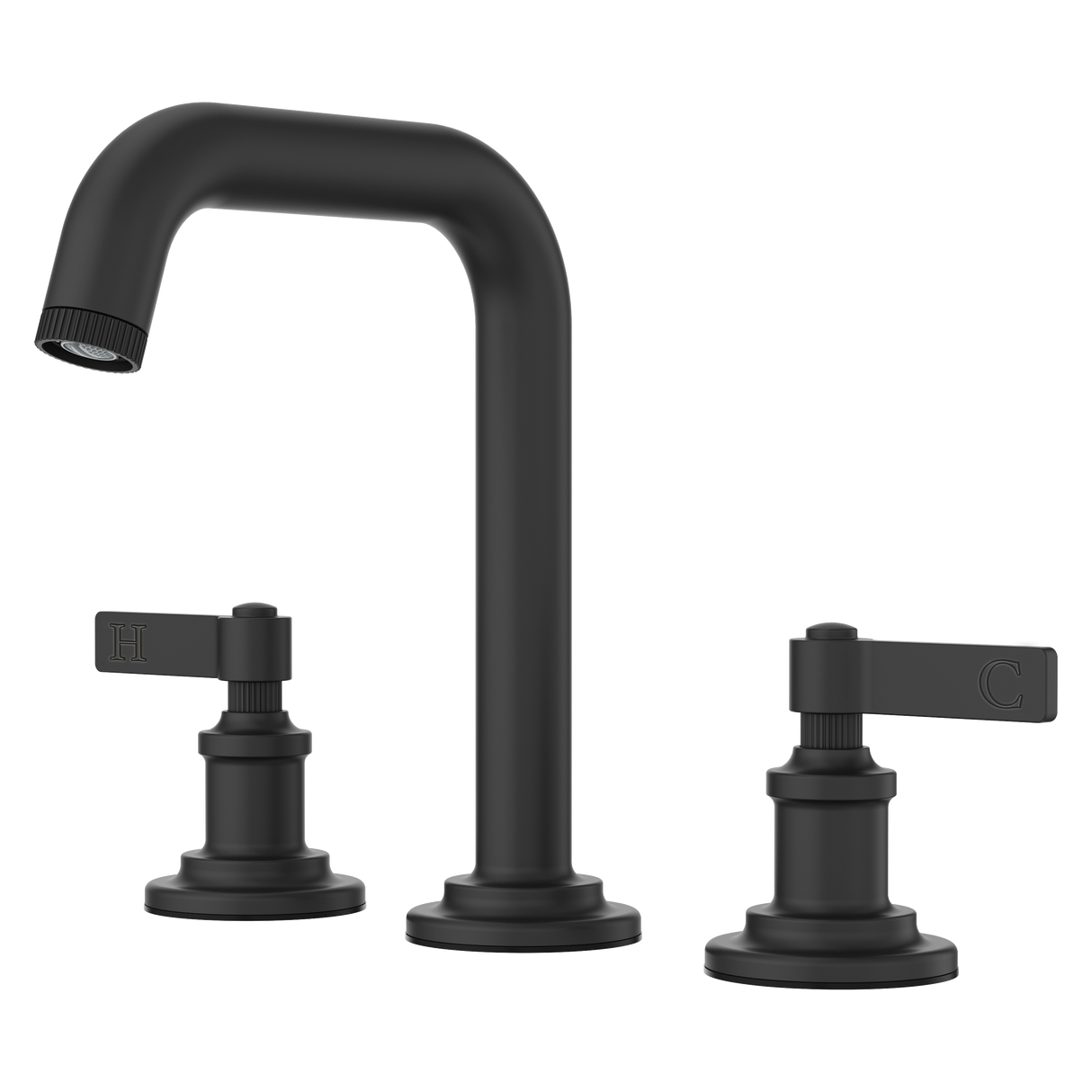 Winter Park 2-Handle 8" Widespread Bathroom Faucet in Spot Defense Matte Black